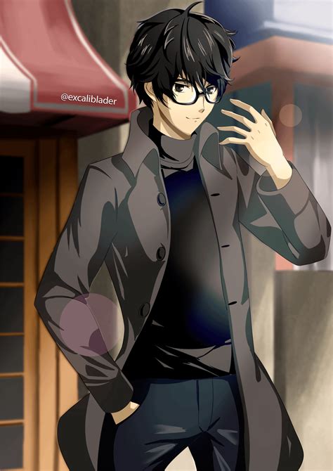 joker persona 5 winter outfit